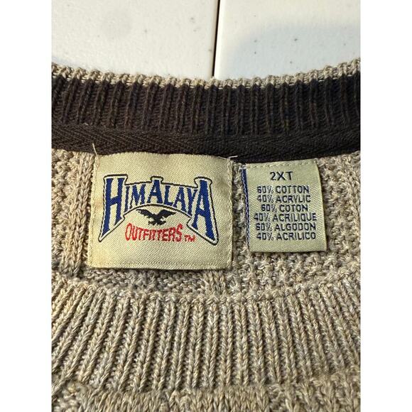Himalaya Outfitters Cable Knit men’s Sweater NWOT Size 2XT - Picture 8 of 8